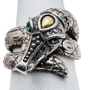 Vintage John Hardy JAI Croco Ring sz 10